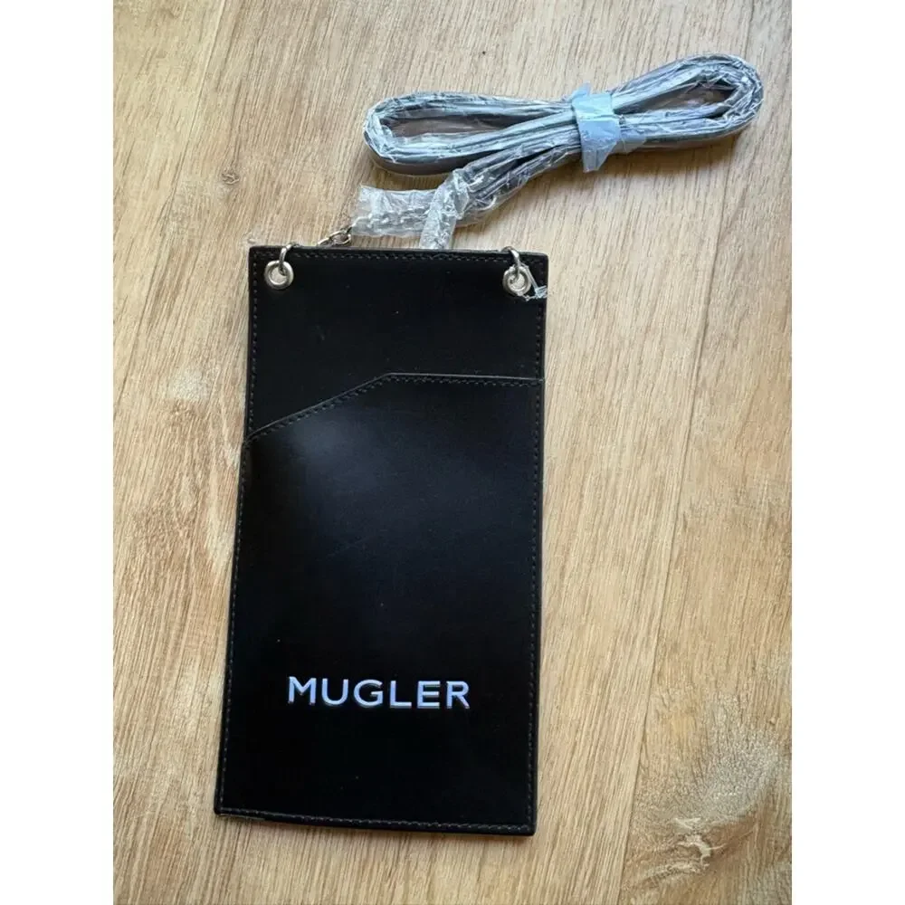 MUGLER Vaporwave phone strap shoulder bag